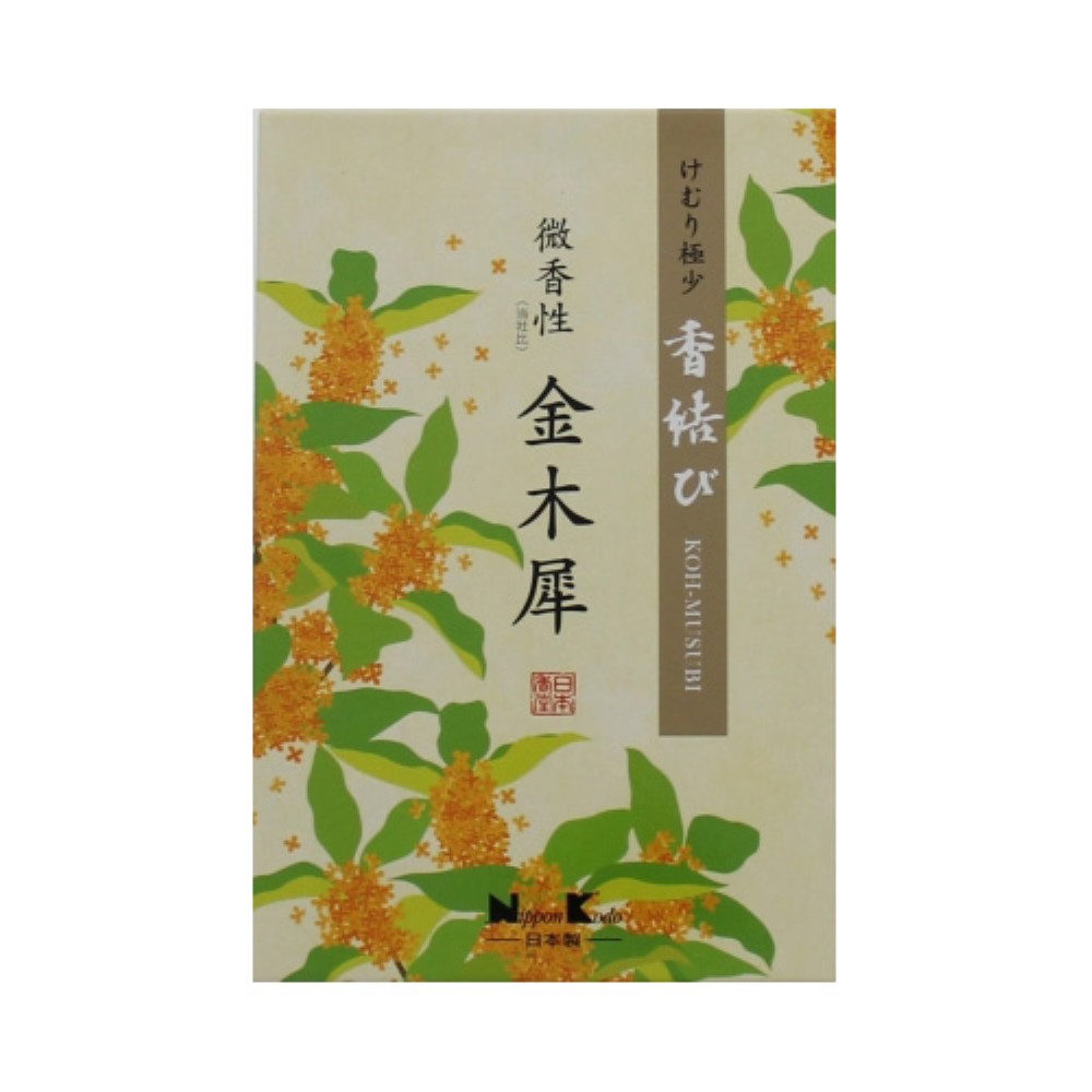 日本香堂　香結び　微香性　金木犀　大型バラ２２０ｇ 金木犀 大型バラ詰