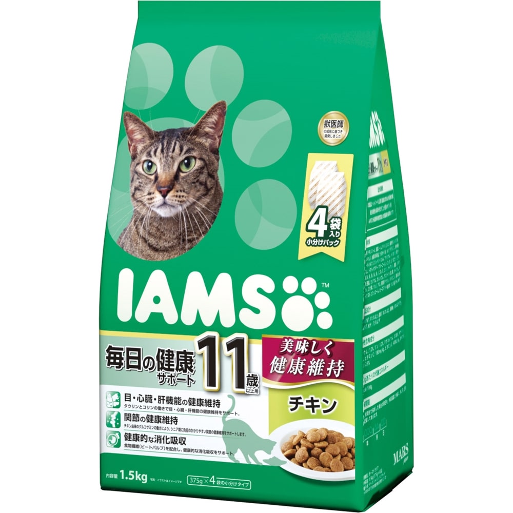 アイムス 11歳以上用 毎日の健康サポート チキン １．５ｋｇ(１．5ｋｇ): ペット|ホームセンターコーナンの通販サイト