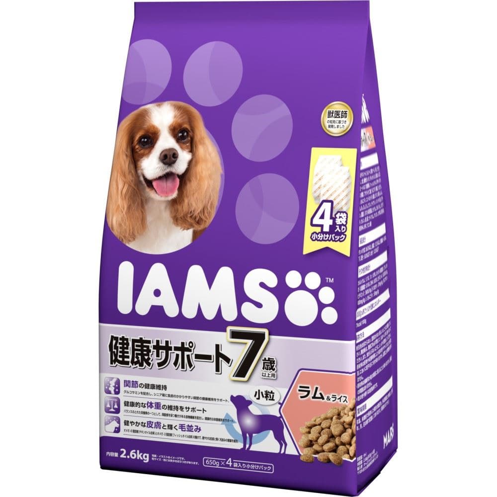 アイムス ７歳以上用 健康サポート ラム＆ライス 小粒 ２．６ｋｇ