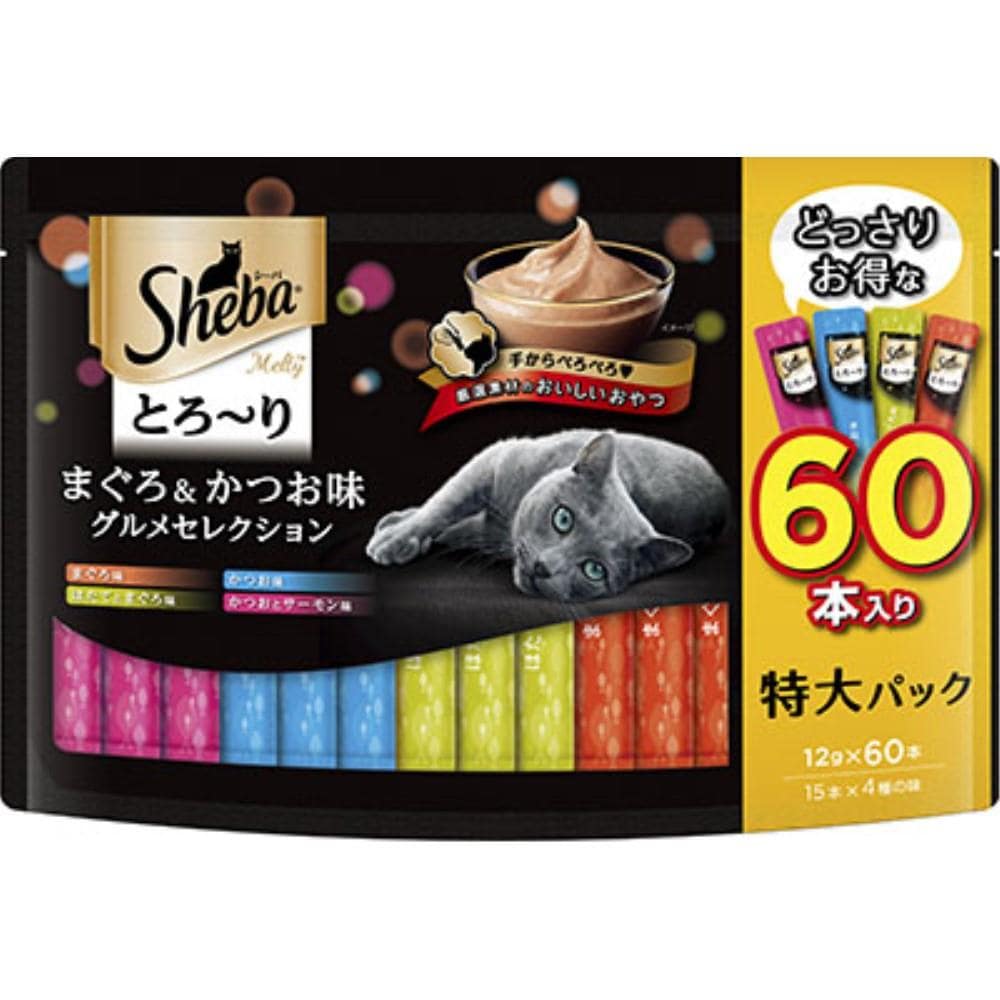 マースジャパンリミテッド　シーバメルティ　まぐろかつおセレクション６０Ｐ