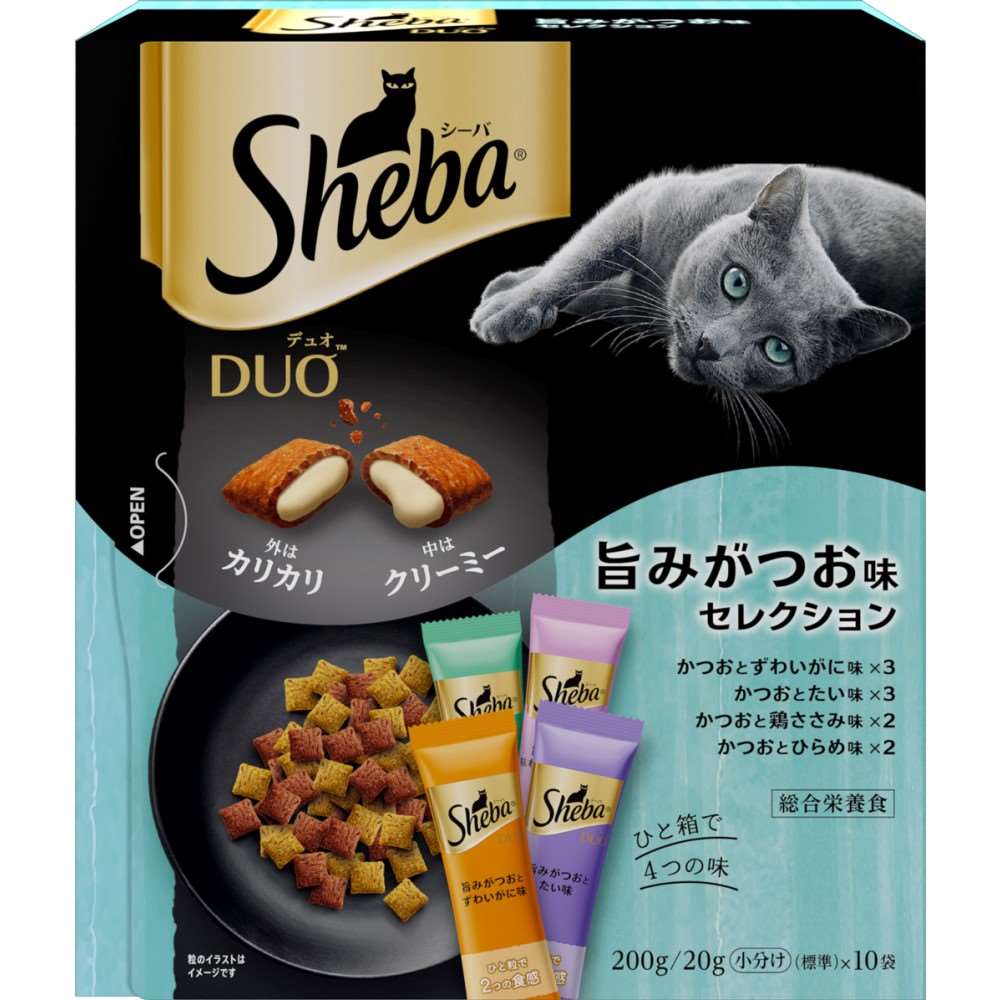 シーバ　デュオ　旨みがつお味セレクション　２００ｇ 旨みがつお味セレクション