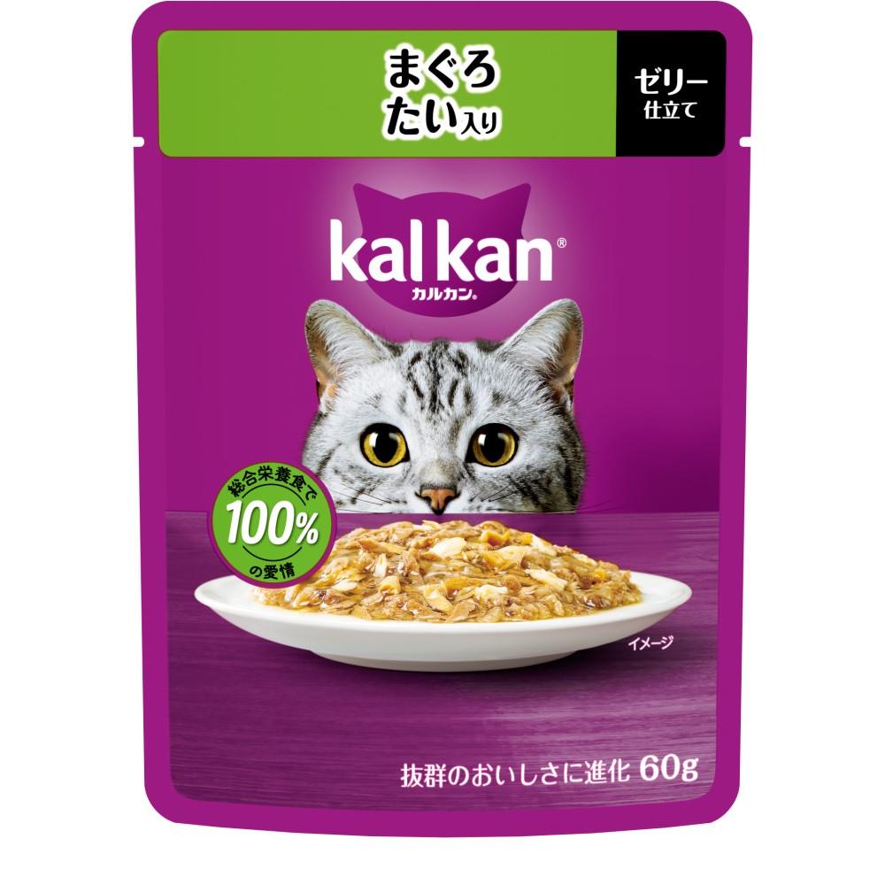 マースジャパンリミテッド　カルカンパウチ１Ｐ　まぐろ　たい まぐろ　たい