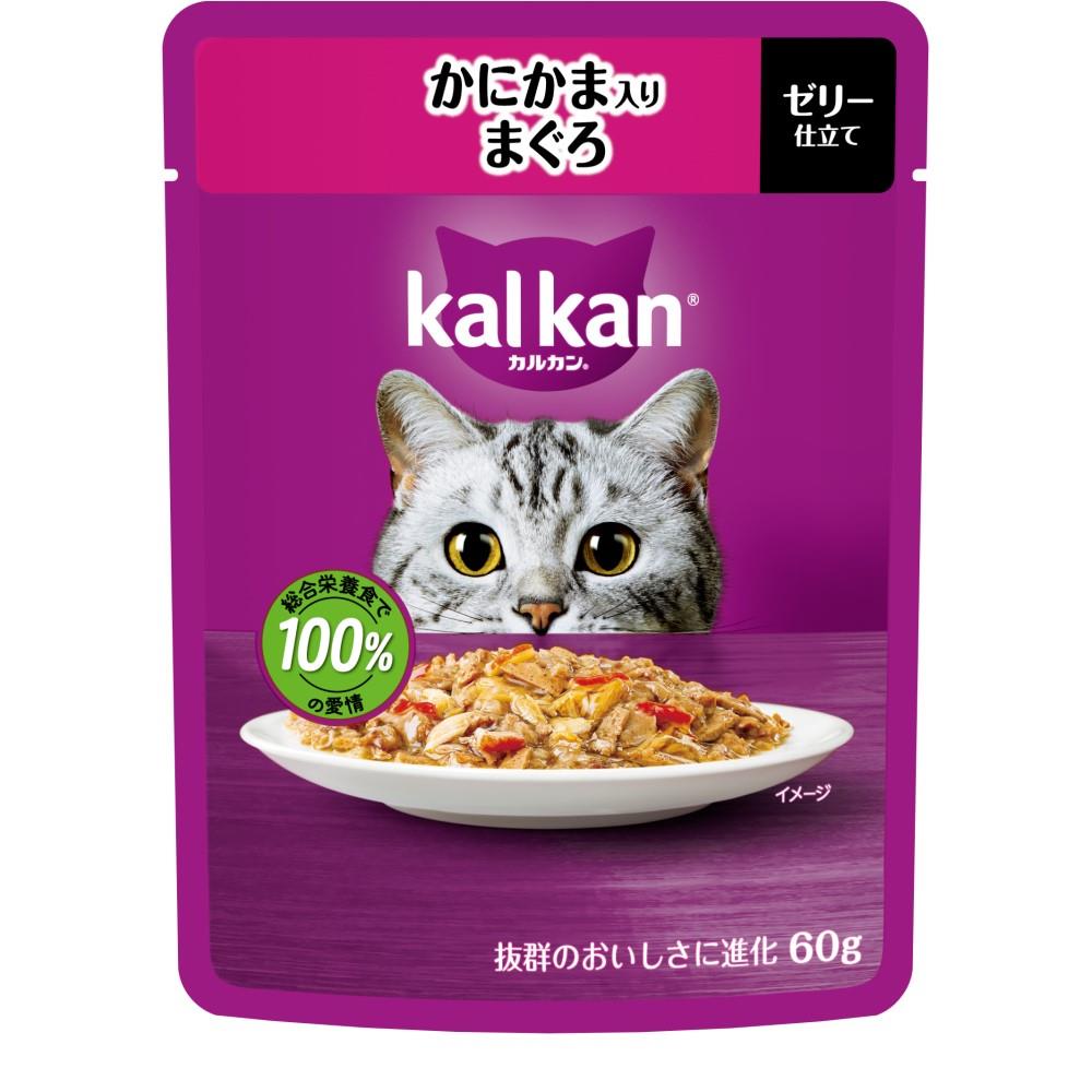 マースジャパンリミテッド　カルカンパウチ１Ｐ　かにかま入りまぐろ かにかま入りまぐろ