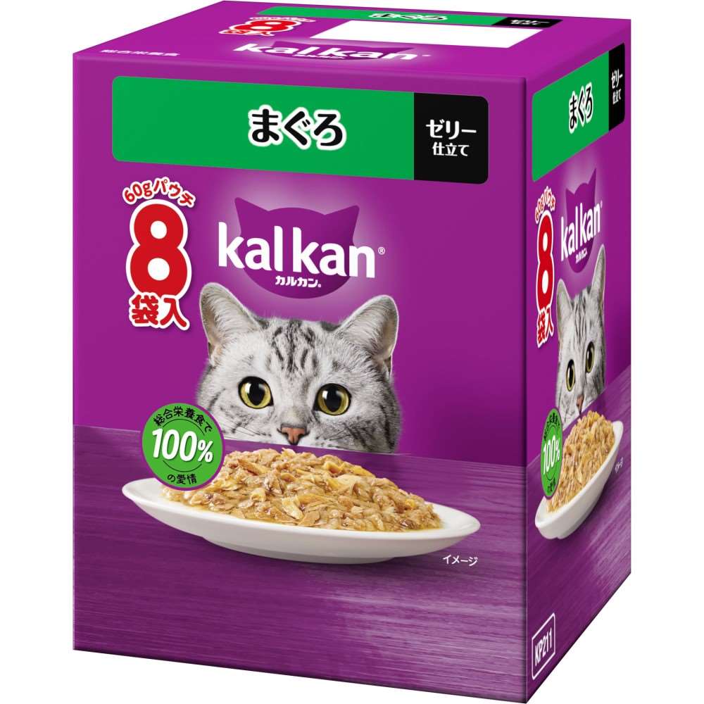 マースジャパンリミテッド　カルカンパウチ８Ｐ　まぐろ まぐろ