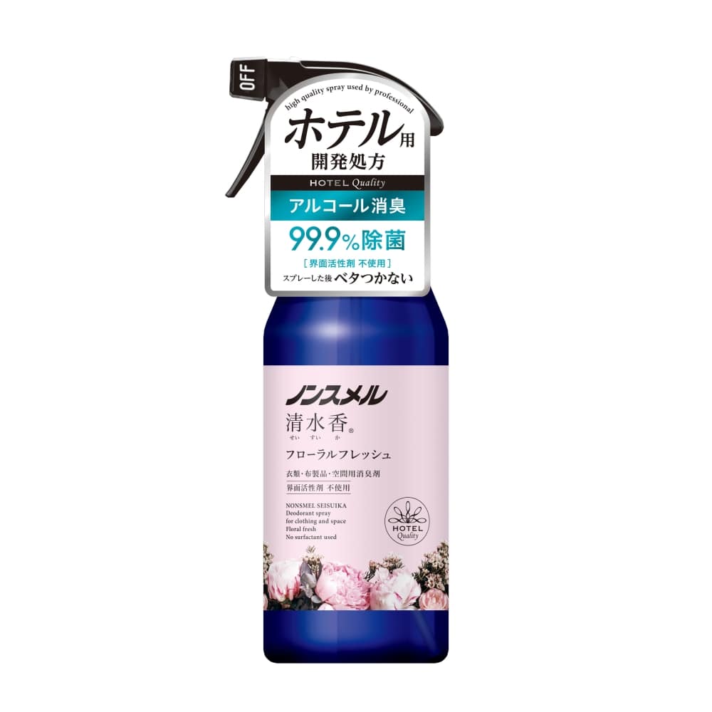 白元アース　ノンスメル清水香スプレー　フローラルフレッシュの香り　本体　４００ｍｌ フローラルフレッシュ