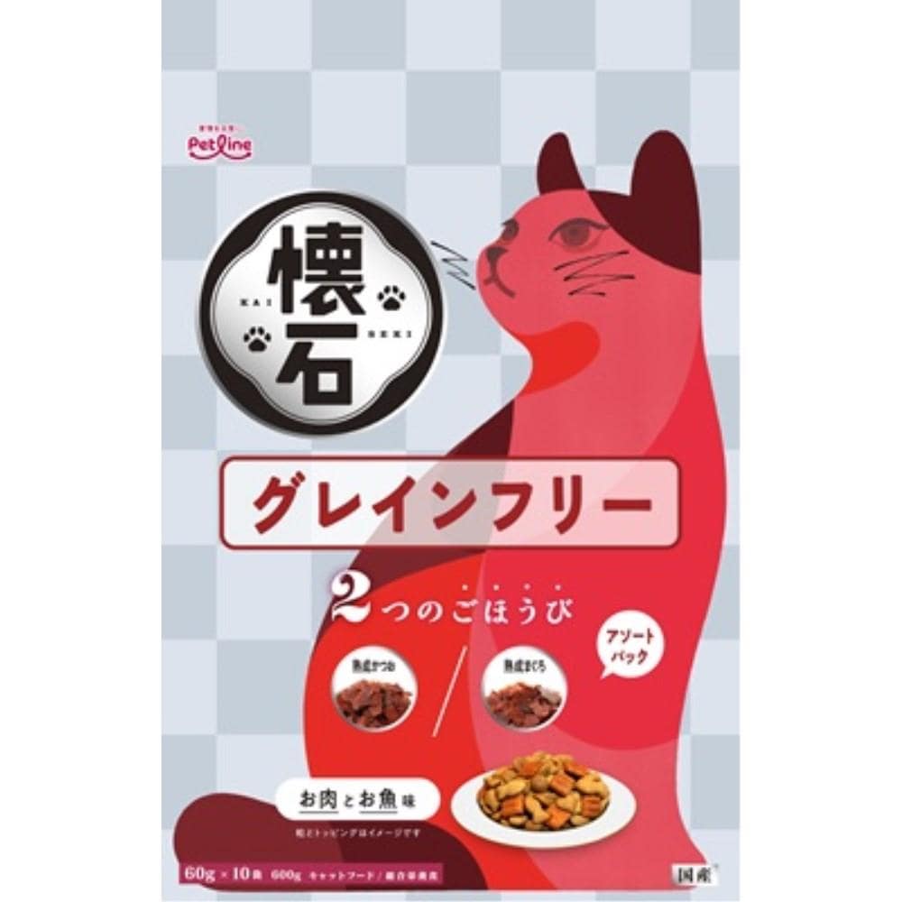 ペットライン　懐石　２つのごほうび　グレインフリー　６００ｇ グレインフリー　６００ｇ