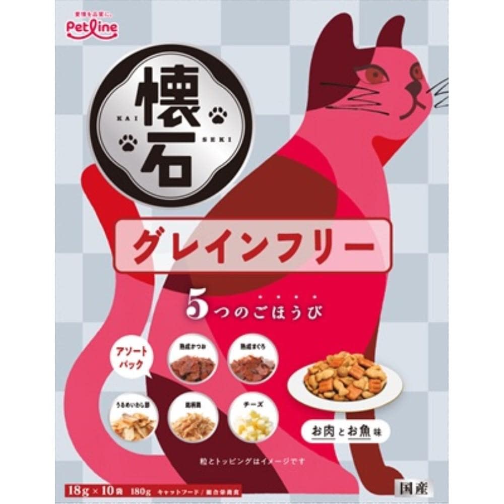 ペットライン　懐石　５つのごほうび　グレインフリー　１８０ｇ グレインフリー　１８０ｇ