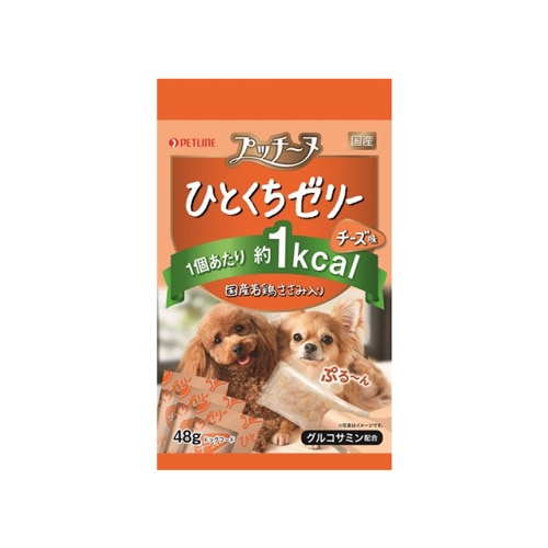 プッチーヌひとくちゼリー国産若鶏ささみ入りチーズ味４８ｇ チーズ味