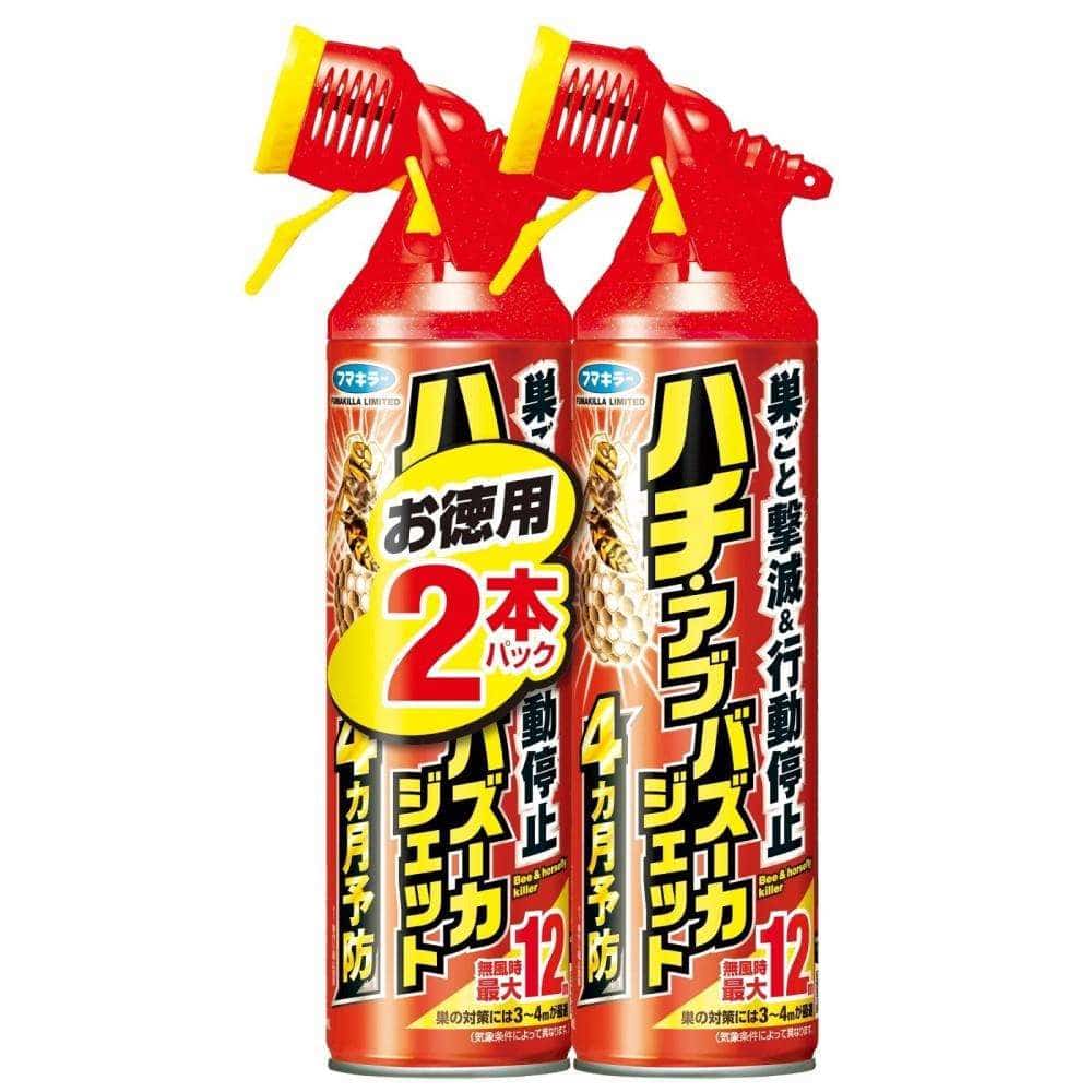 フマキラー　ハチアブバズーカ　ジェット５５０ｍｌ２本パック