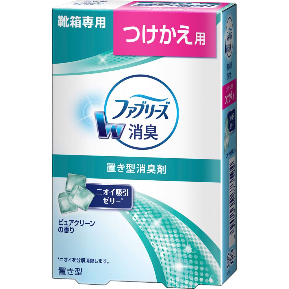 P&G 置き型ファブリーズ 靴箱用 ピュアクリーンの香り つけかえ用 130g つけかえ用 130g