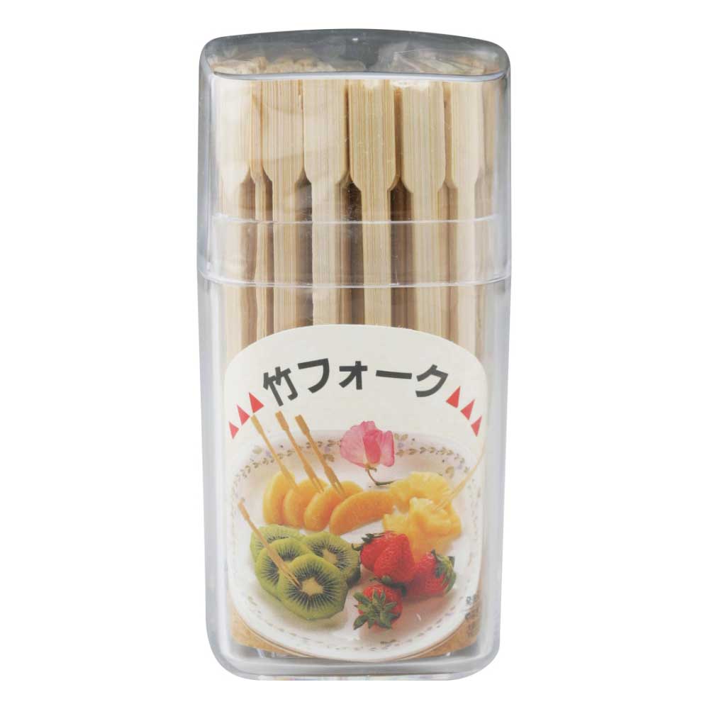 竹フォーク容器入　５０本入