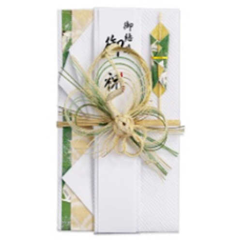 新金封とわ鶴　緑　キ‐６５９Ｇ