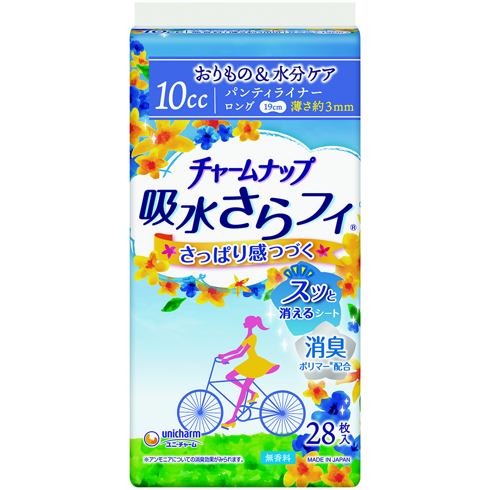ユニ・チャーム チャームナップ 吸水さらフィ 女性用 パンティライナー 3cc 無香料 消臭タイプ 34枚 17.5cm【軽い尿もれの方】×36個セット:  日用消耗品|ホームセンターコーナンの通販サイト