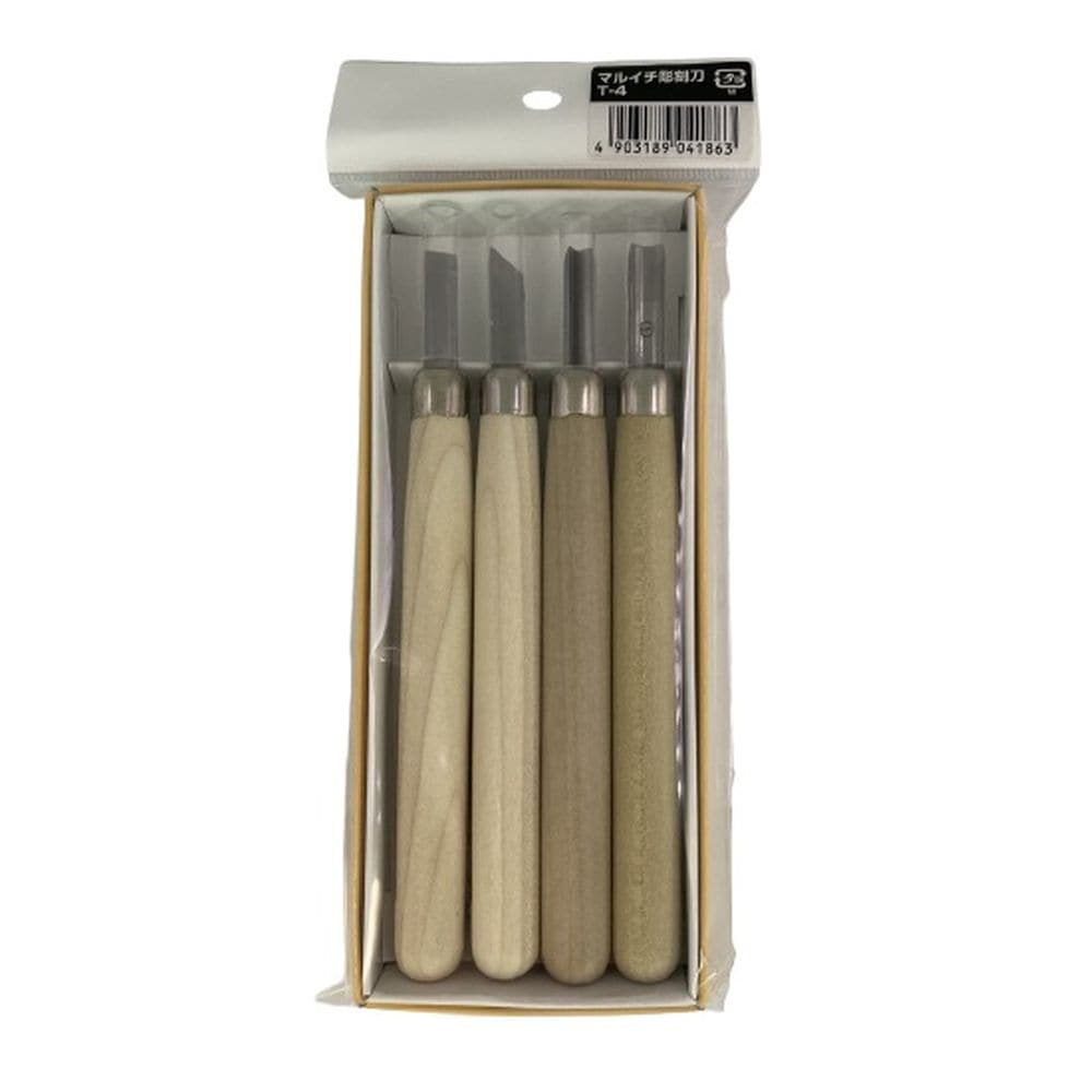 彫刻刀セット砥石無　Ｔ－４