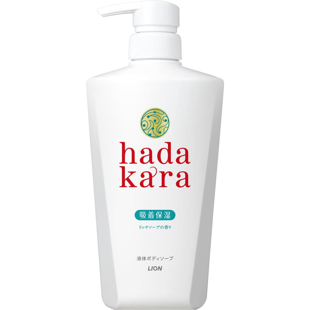 hadakara(ハダカラ) ボディソープ　リッチソープの香り　本体　５００ｍｌ 本体　５００ｍｌ