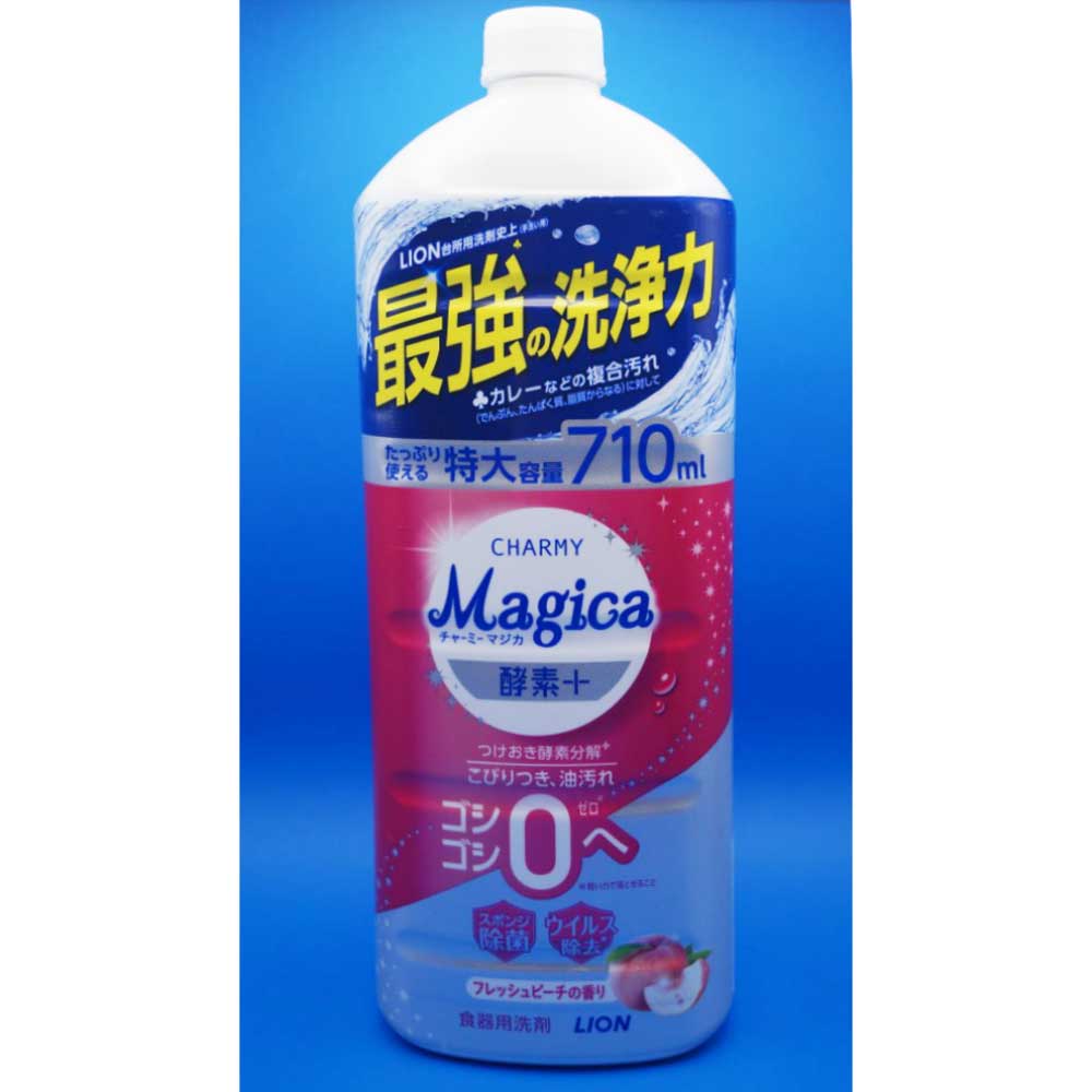 ライオン　Ｍａｇｉｃａ酵素＋　ピーチ替大型７１０ｍｌ ピーチ　710ｍｌ　替