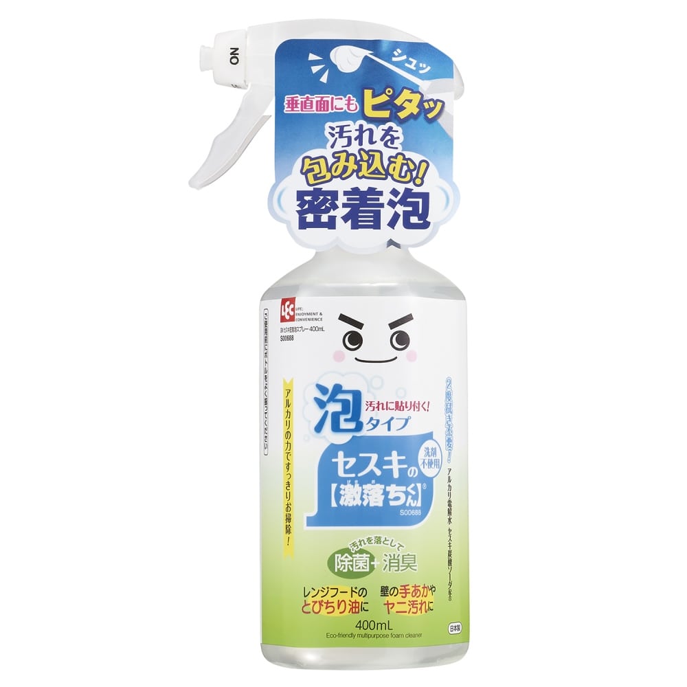 セスキ密着泡スプレー　４００ｍｌ　Ｓ００６８８