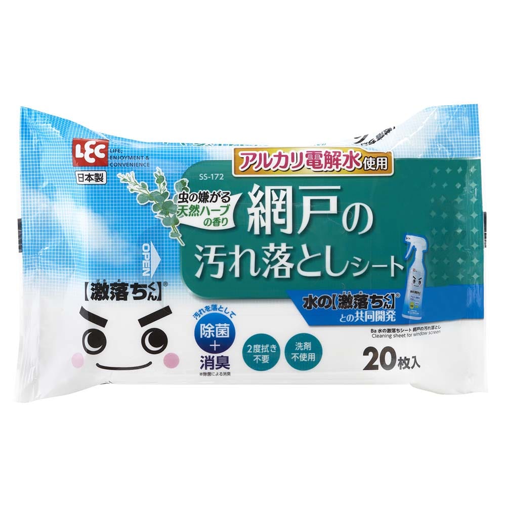レック　Ｂａ水の激落ちシート網戸の汚れ落とし　ＳＳ‐１７２