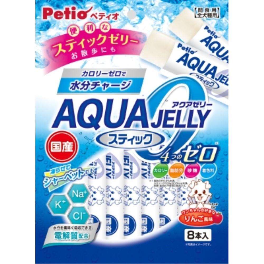 ペティオ　アクアゼリー　りんご風味　スティック　８本入