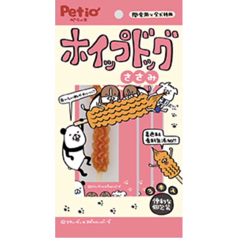 ペティオ　ホイップドッグ　ささみ　３本入 ささみ