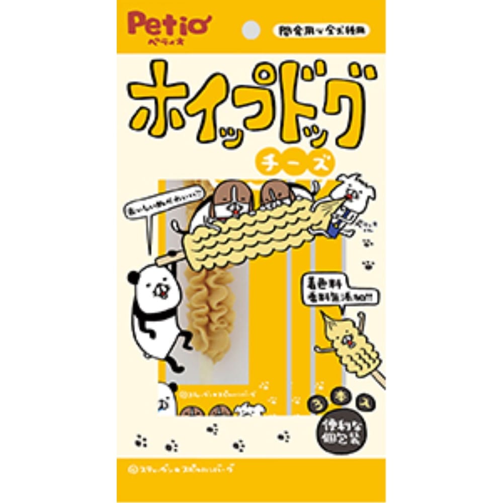 ペティオ　ホイップドッグ　チーズ　３本入 チーズ