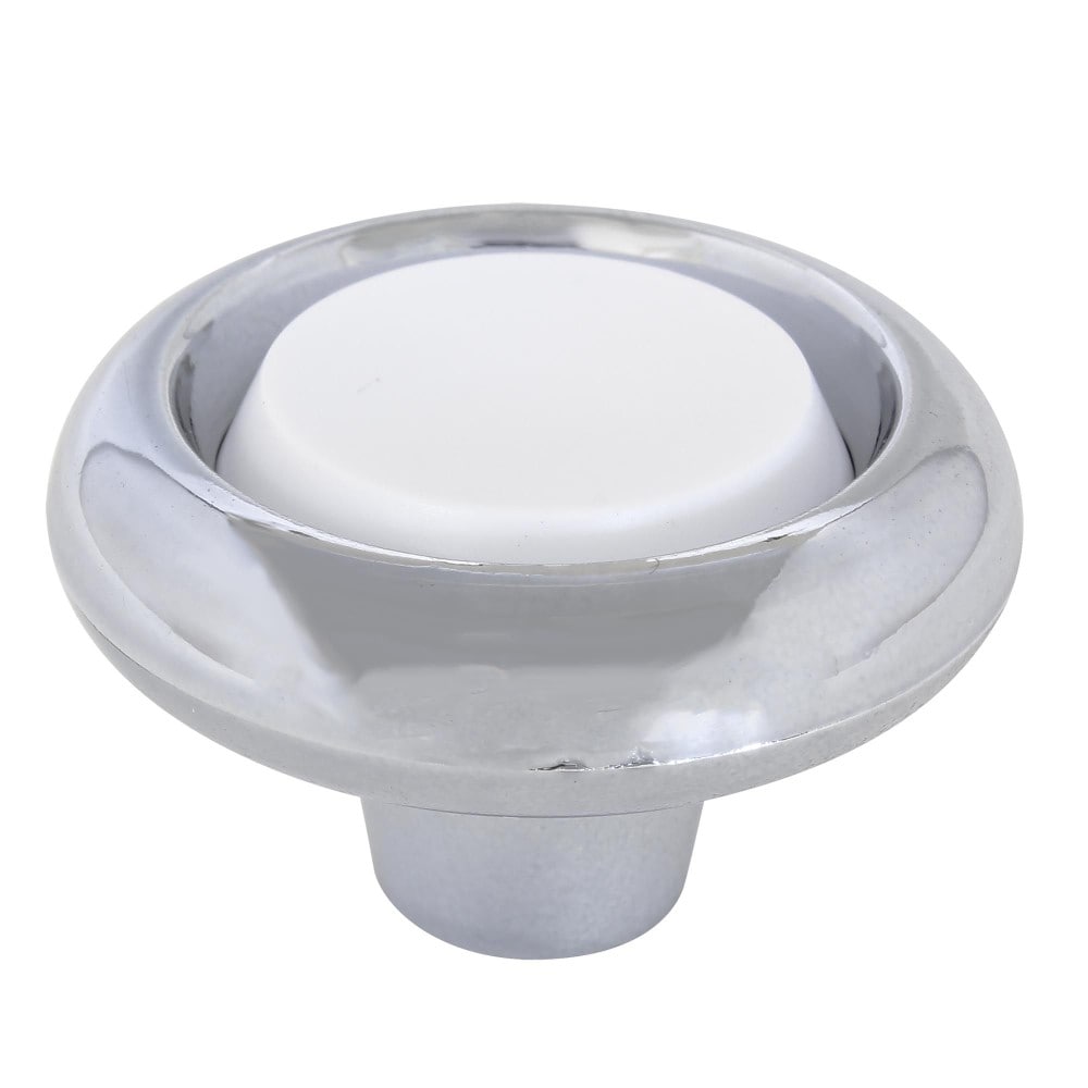 和気産業　ＰＣクロームツマミ　ＢＨ－１１７４　３２ｍｍ　白