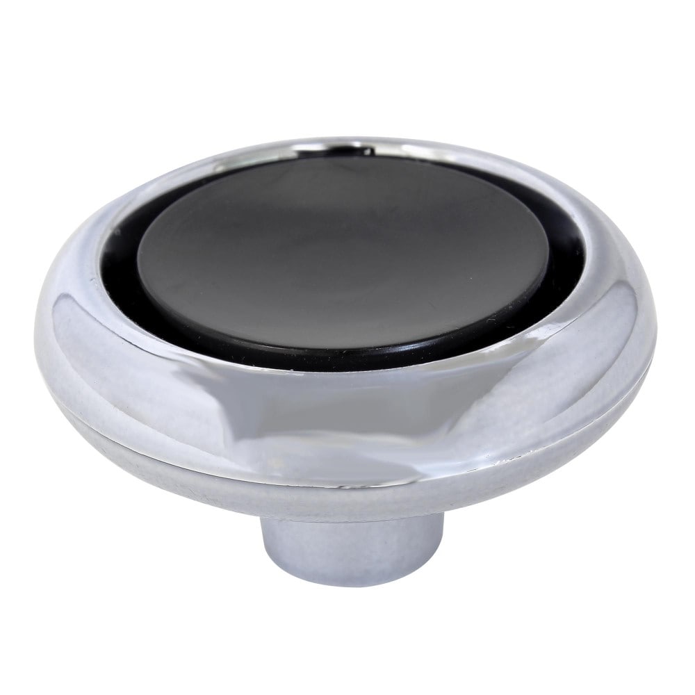 和気産業　ＰＣクロームツマミ　ＢＨ－１１７５　３８ｍｍ　黒