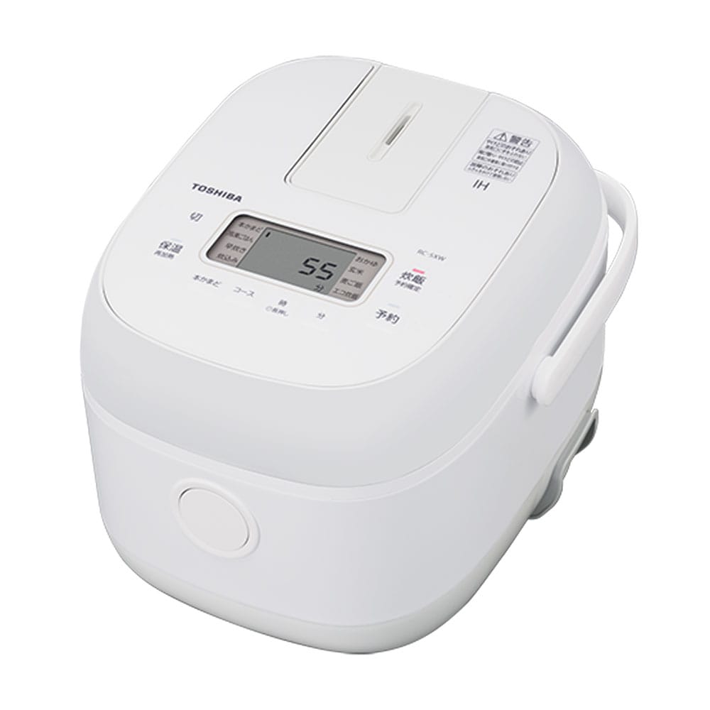 東芝　３合ＩＨ炊飯器白　ＲＣ－５ＸＷ（Ｗ）