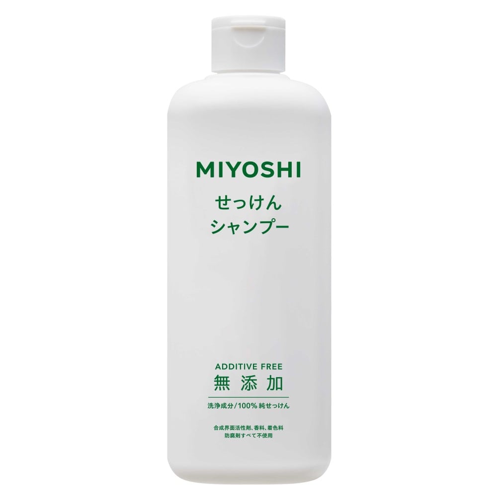 ミヨシ石鹸　無添加シャンプー　本体　３５０ｍｌ シャンプー本体