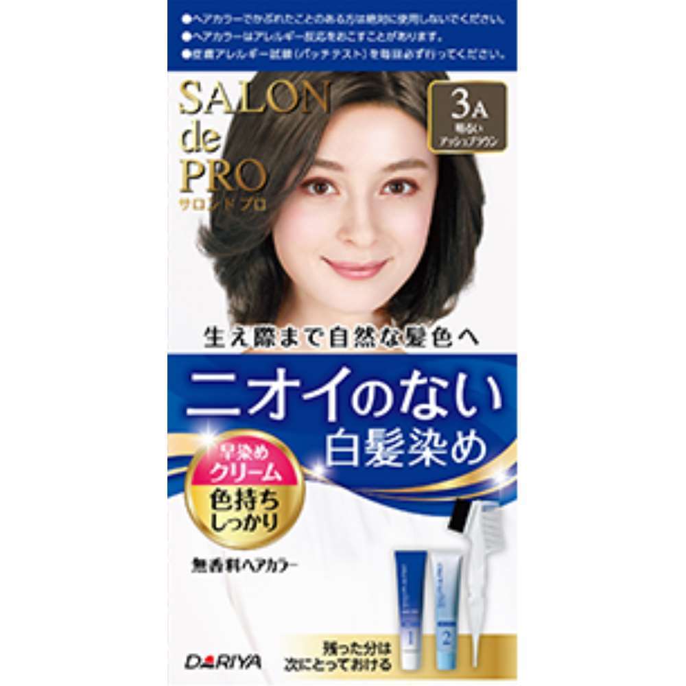 ダリヤ　サロンドプロ無香料　ヘアカラークリーム３Ａ