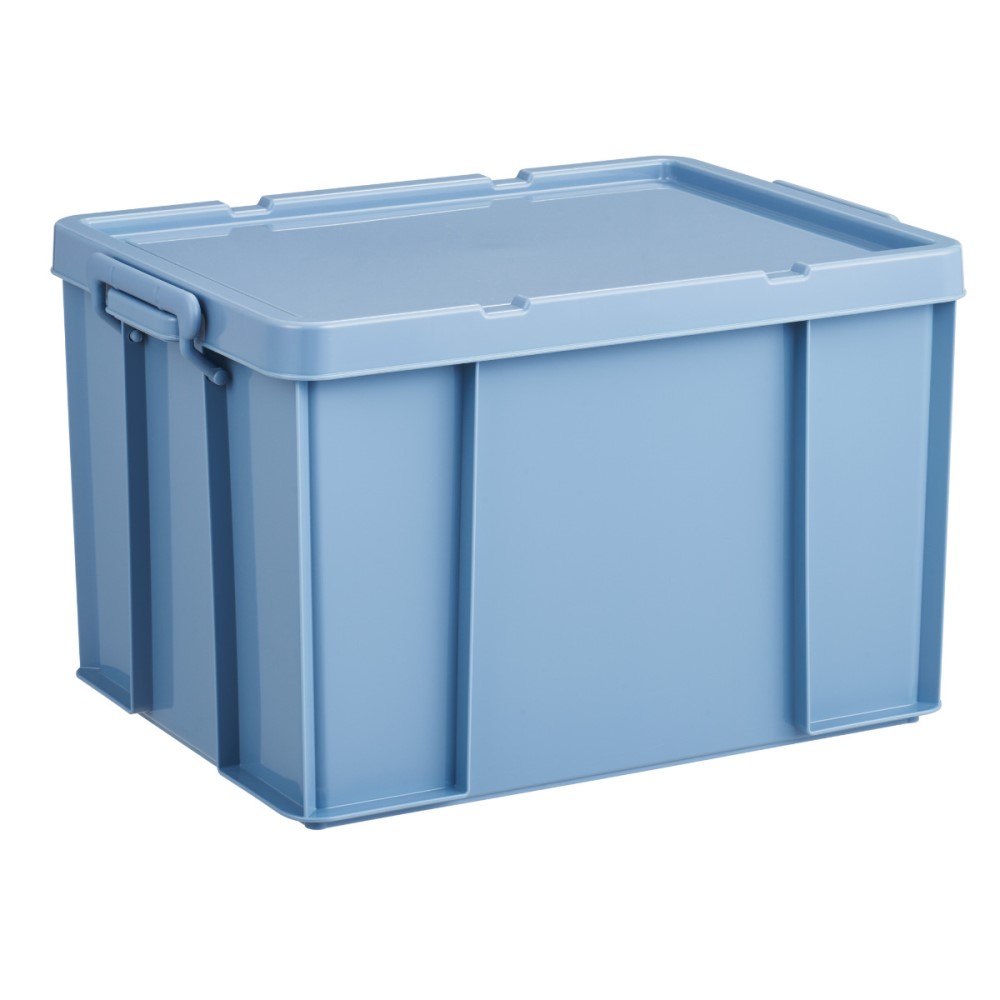 収納ボックス CONTAINER BOX 53L 樹脂と暮らす ブルー ブルー
