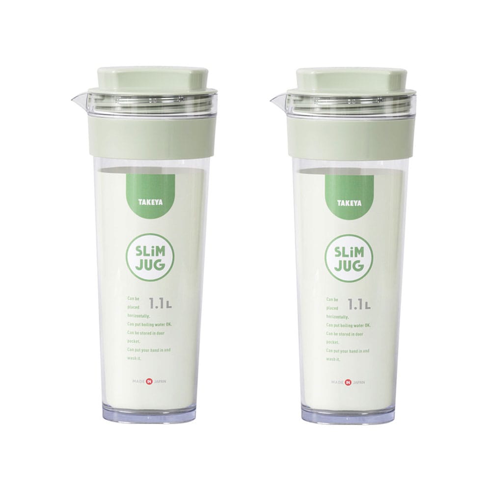 タケヤ化学工業　スリムジャグ２　グリーン１．１Ｌ　×２個セット グリーン ×2個セット