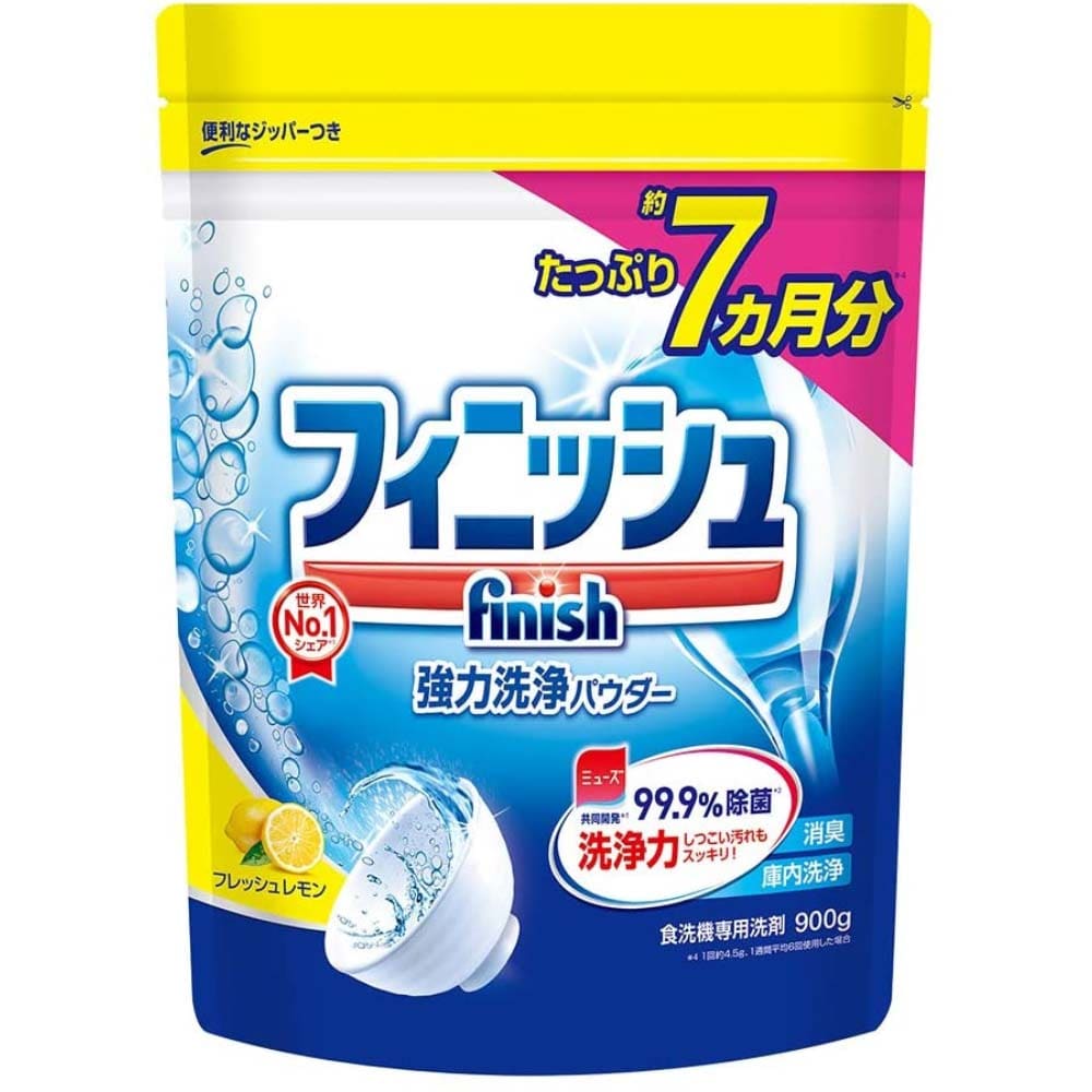 レキットベンキーザー フィニッシュパワー&ピュア パウダーレモン 大型サイズ 詰替え用 900g ピュア パウダーレモン 大型サイズ 詰替用 900g