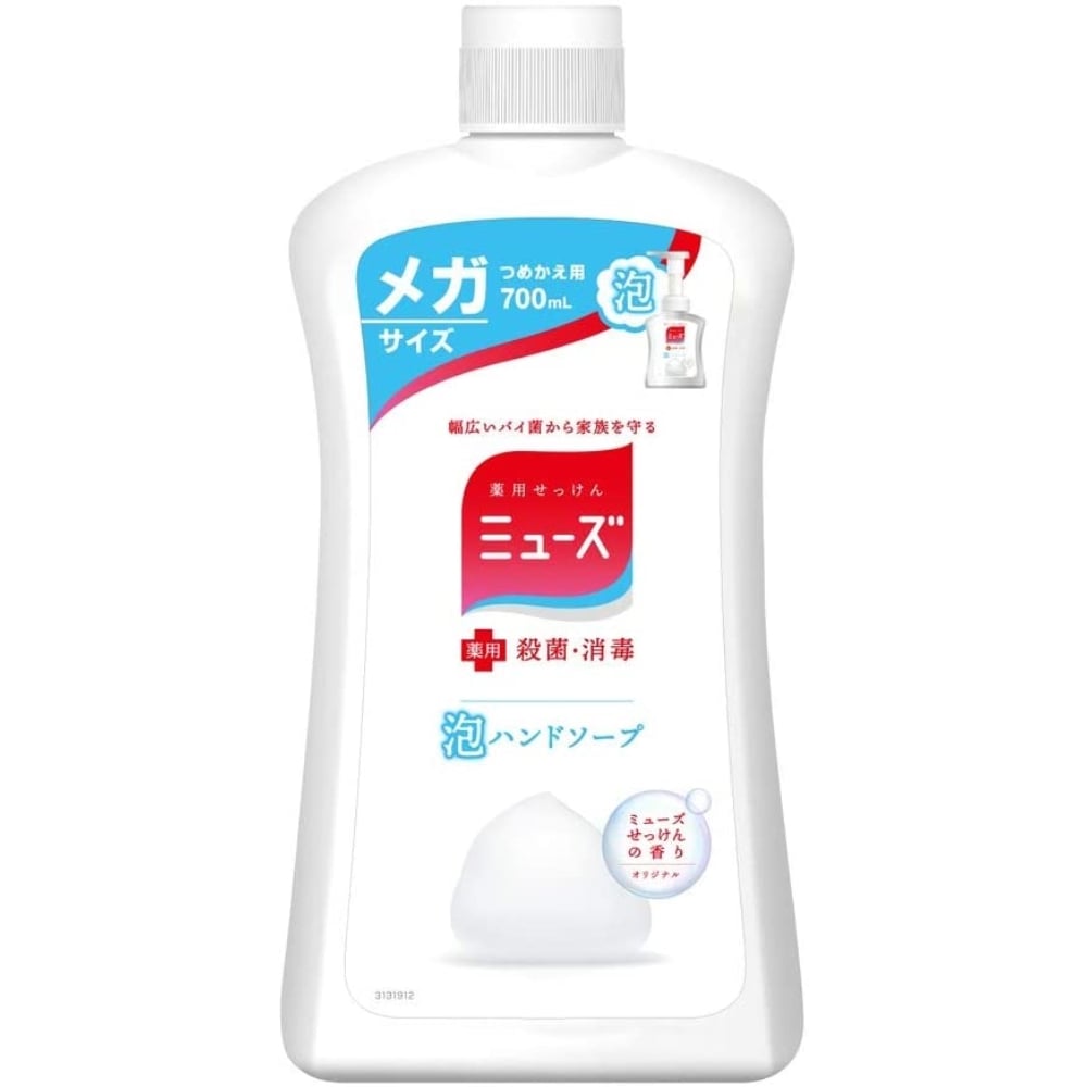 レキットベンキーザー ミューズ 泡ハンドソープ オリジナル メガサイズ 詰替用 700ml オリジナル メガサイズ 詰替用 700ml