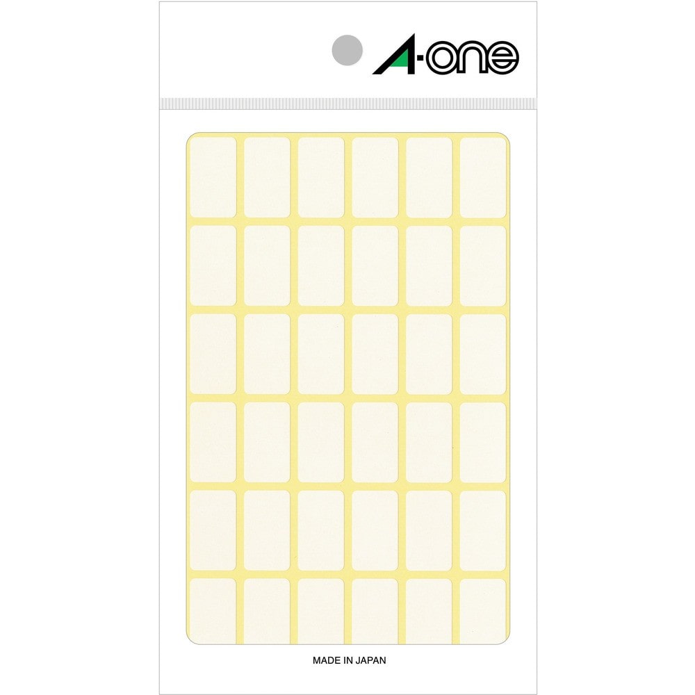 3M エーワン （TM） フリーラベル白無地12×21 36面×15シート540片入 06002