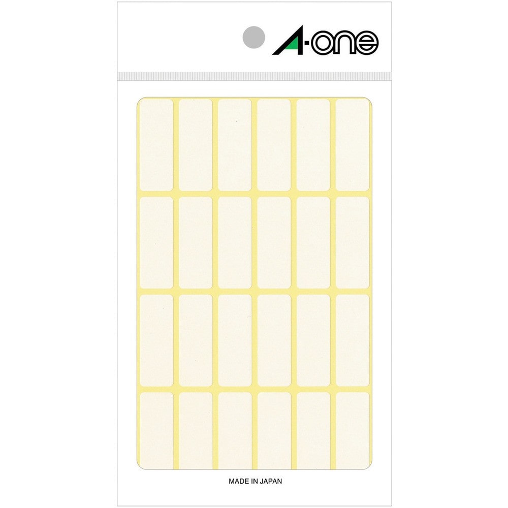 3M エーワン （TM） フリーラベル白無地12×33 24面×15シート360片入 06003