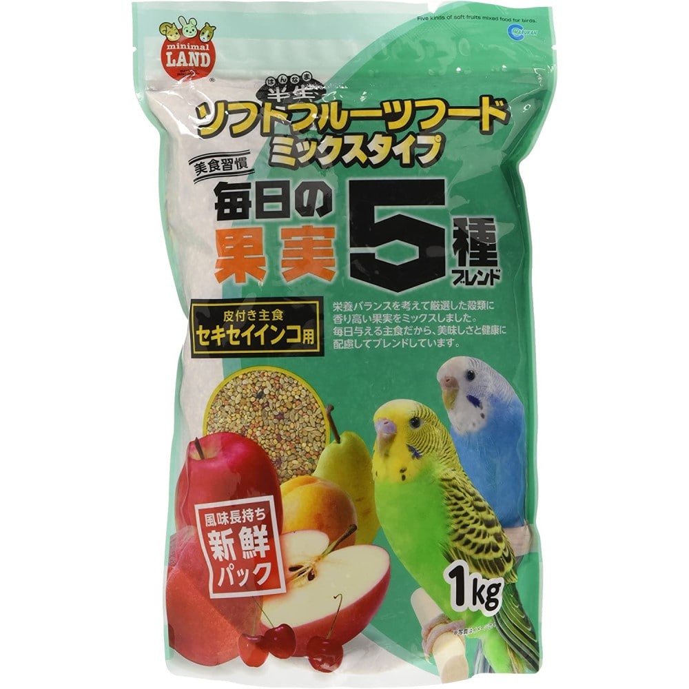 マルカン　毎日の果実５種ブレンド セキセイインコ用