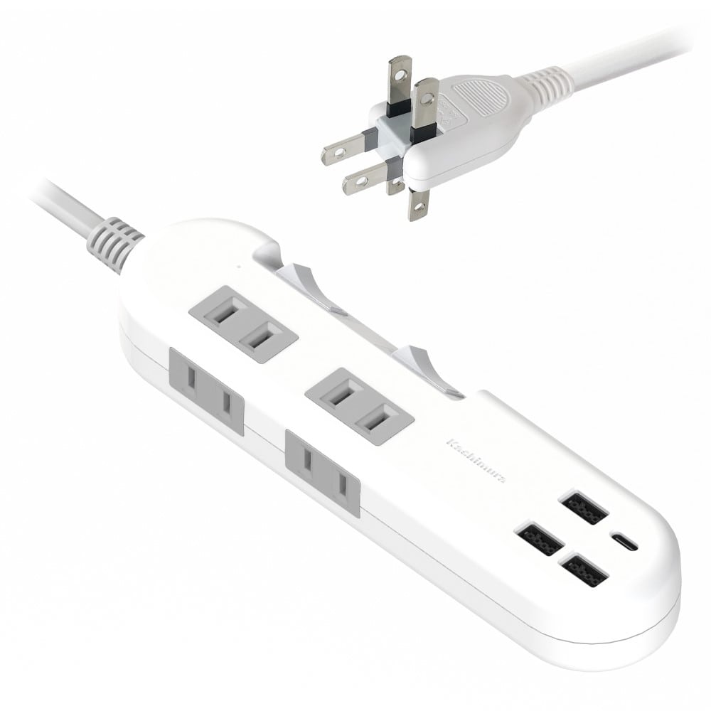 カシムラ　ＡＣ充電器タップ　ＡＣ－０２２　ＷＨ