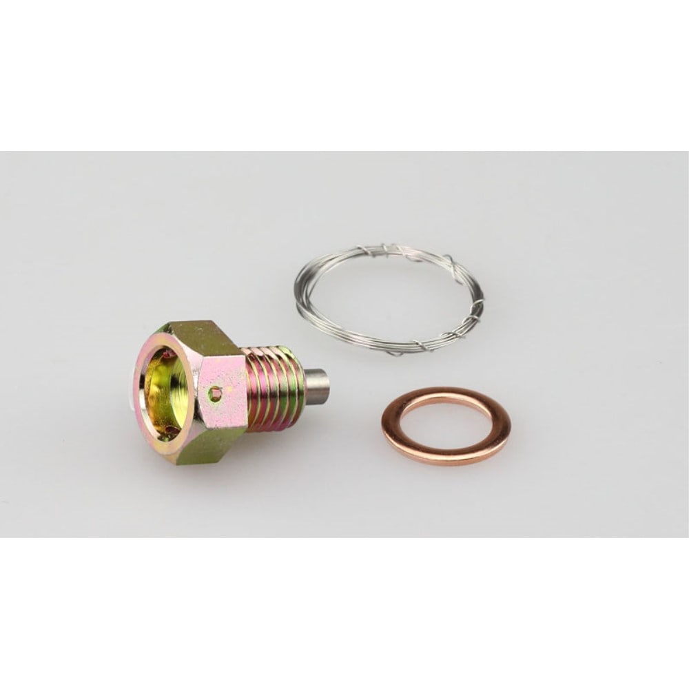 キジマ (KIJIMA) ワイヤーロックドレンボルトH/Y/KM12mmP1.5mmL12mm 105-1202