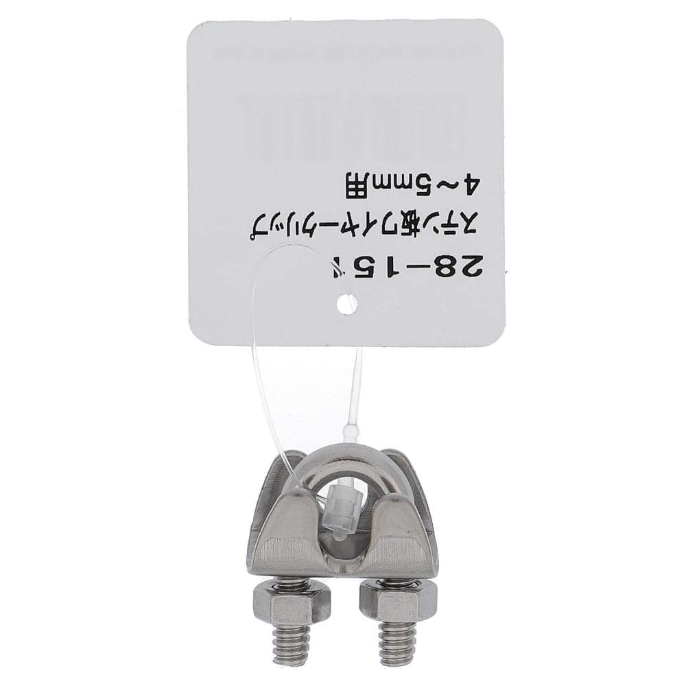 ステンレス ワイヤークリップ 4.5mm