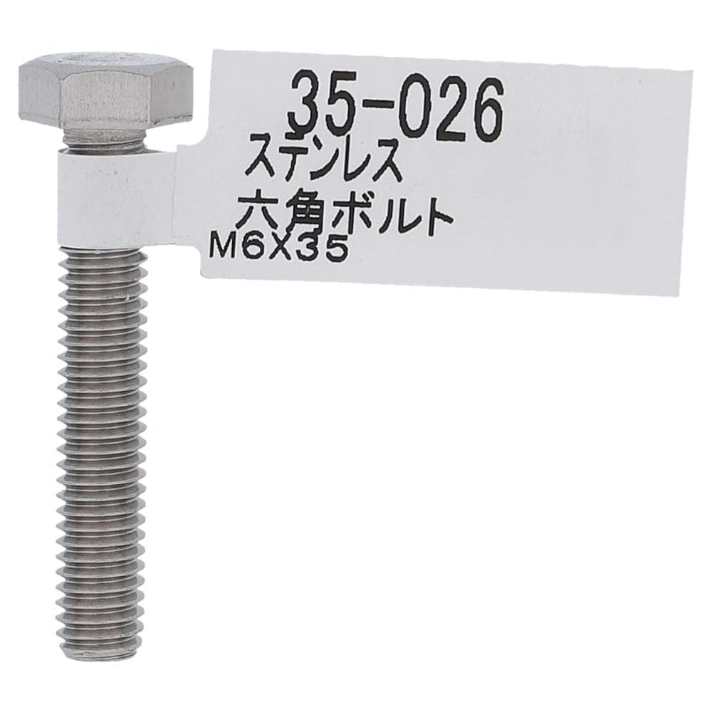 ステンレス 六角ボルト M6X35