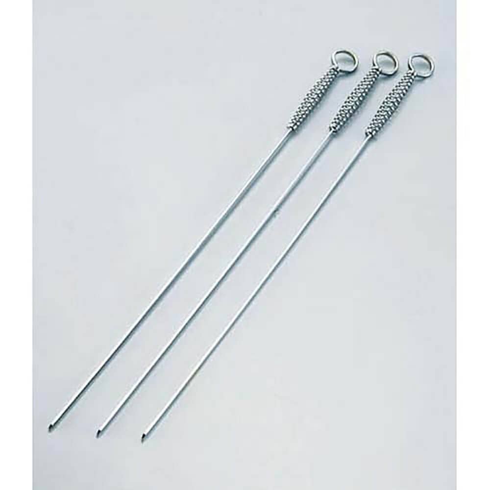 ビッグマウント スプリング柄バーベキュー串425mm 3本組 M-0410