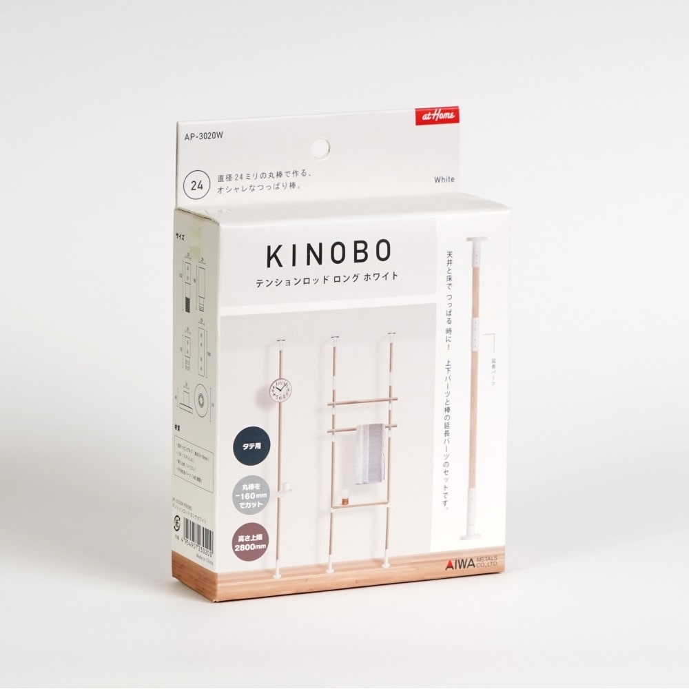 アイワ金属　テンションロッド　Ｌ　ＫＩＮＯＢＯ　ＡＰ３０２０Ｗ