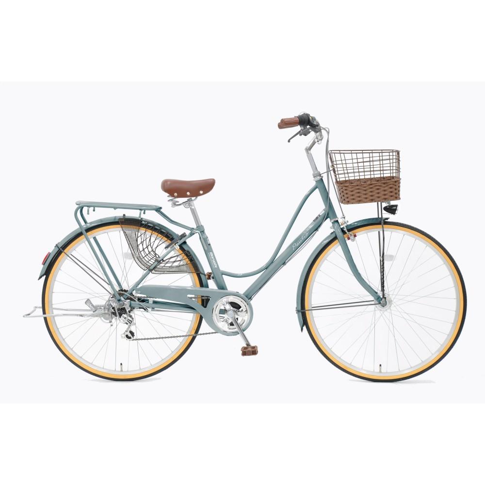 26インチ ポーリア 軽快車 グレー 26インチ グレー
