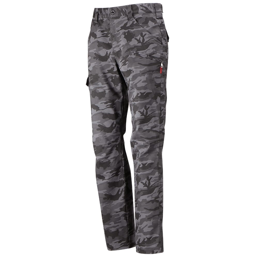 迷彩ストレッチカーゴ６７９４　グレー　Ｌ グレー　Ｌ