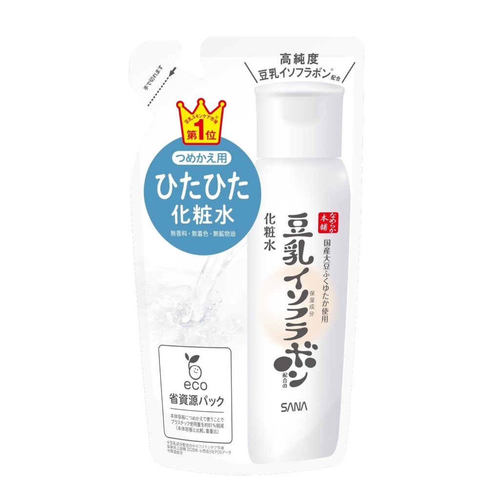 サナ　なめらか本舗化粧水詰め替え用　１８０ｍｌ 詰め替え