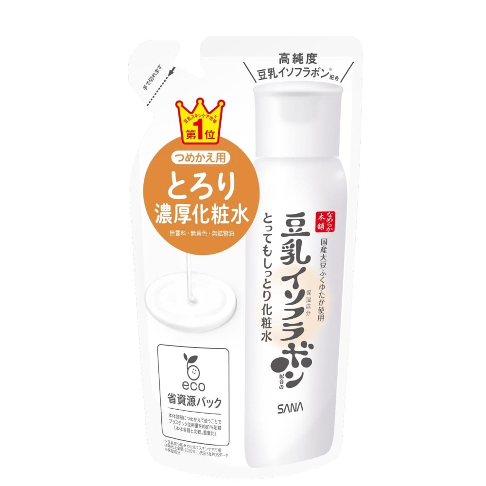 サナ　なめらか本舗化粧水詰め替え用　とってもしっとり１８０ｍｌ 詰め替え