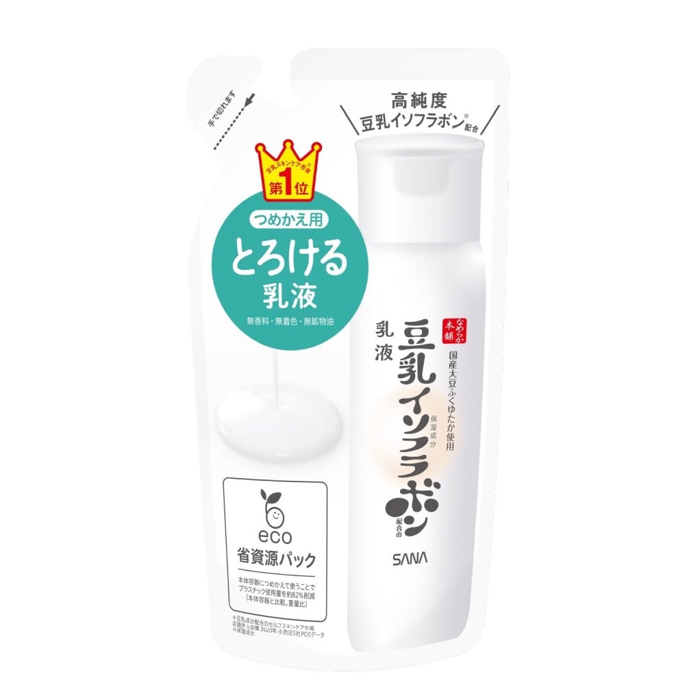 サナ　なめらか本舗詰め替え用　乳液１３０ｍｌ 詰め替え