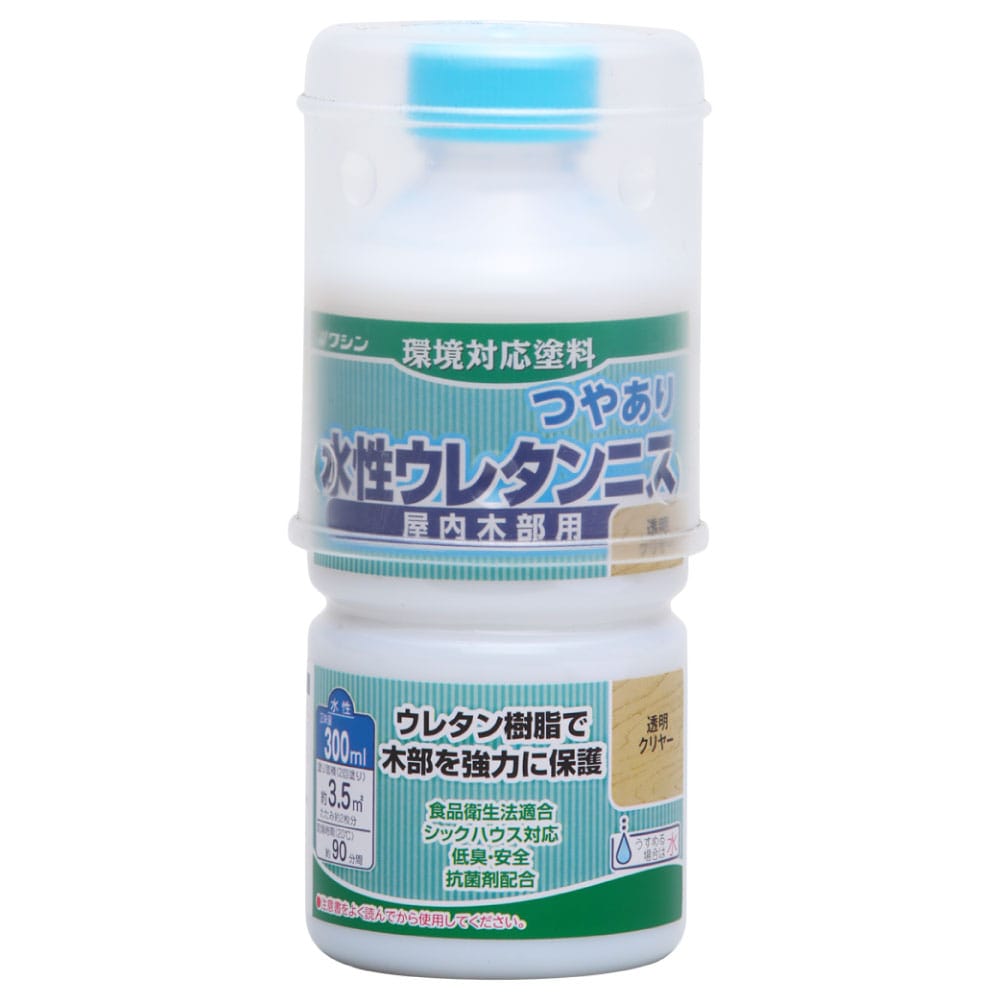 水性ウレタンニス　３００ｍｌ　透明クリヤー 透明クリヤー