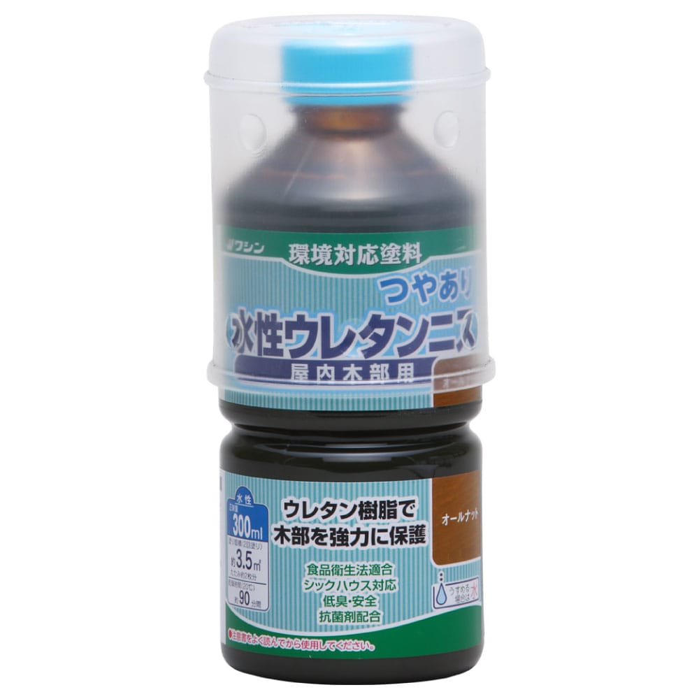 水性ウレタンニス　３００ｍｌ　オールナット オールナット